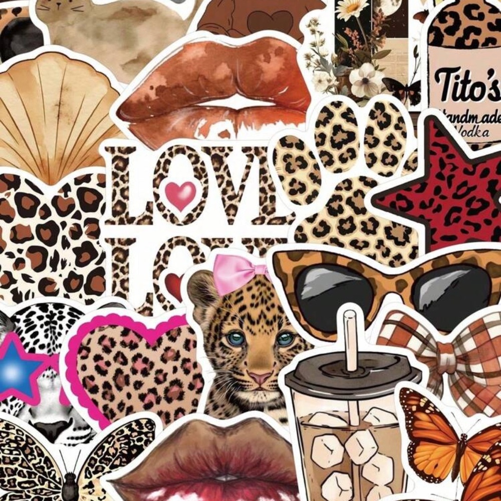 50pcs Money World Stickers, Personalized Coin Graffiti Decorative Stickers